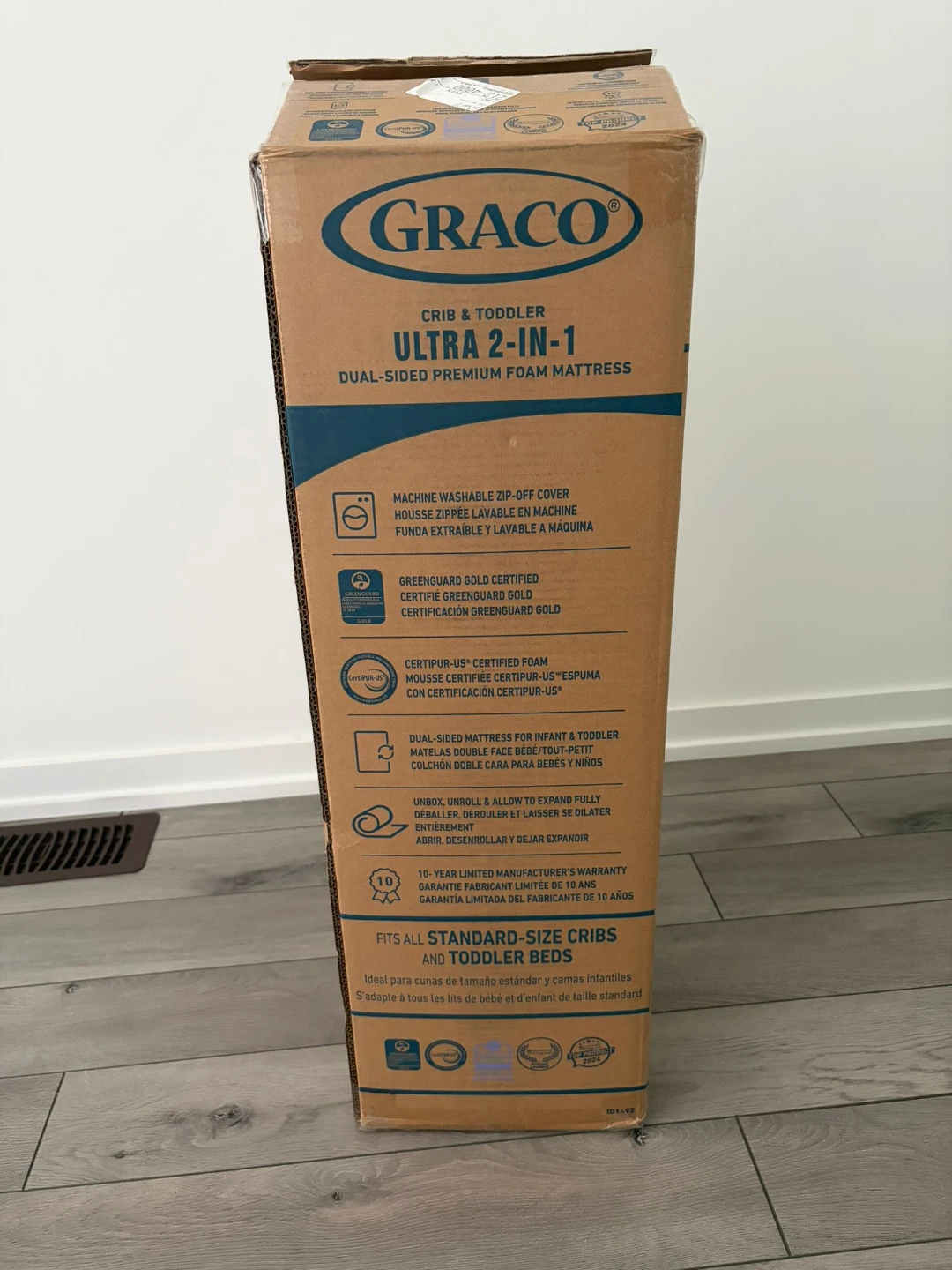 Graco Ultra 2-in-1 Crib & Toddler Mattress - photo 3
