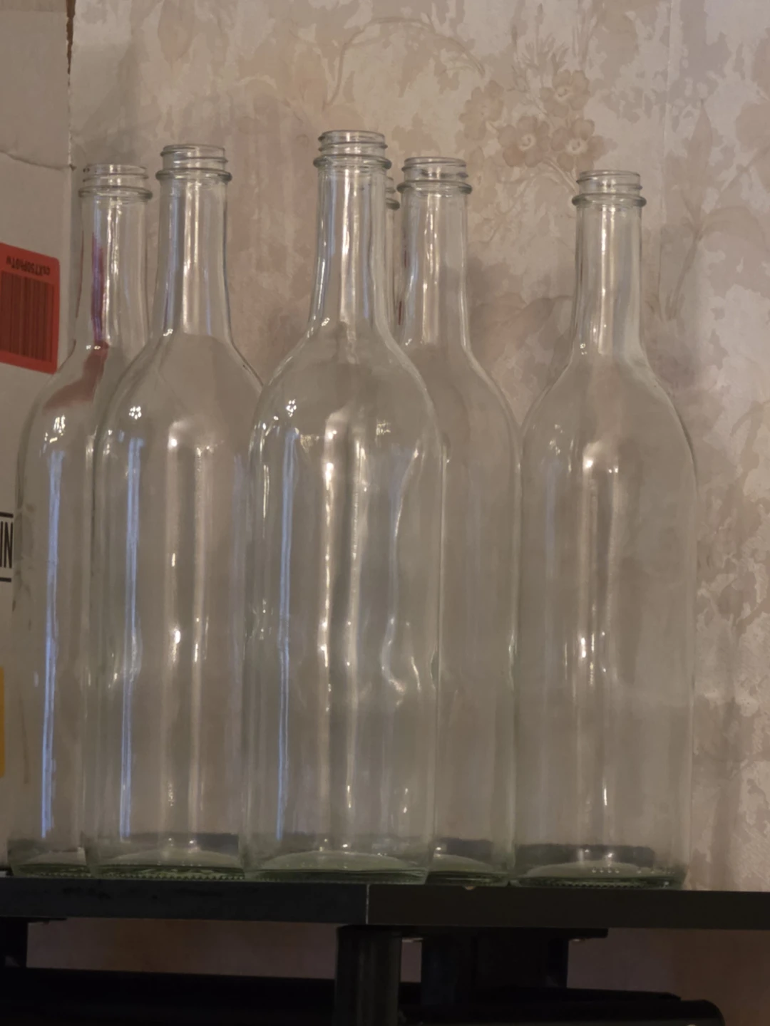 Clear empty wine bottles 750ML - photo 2