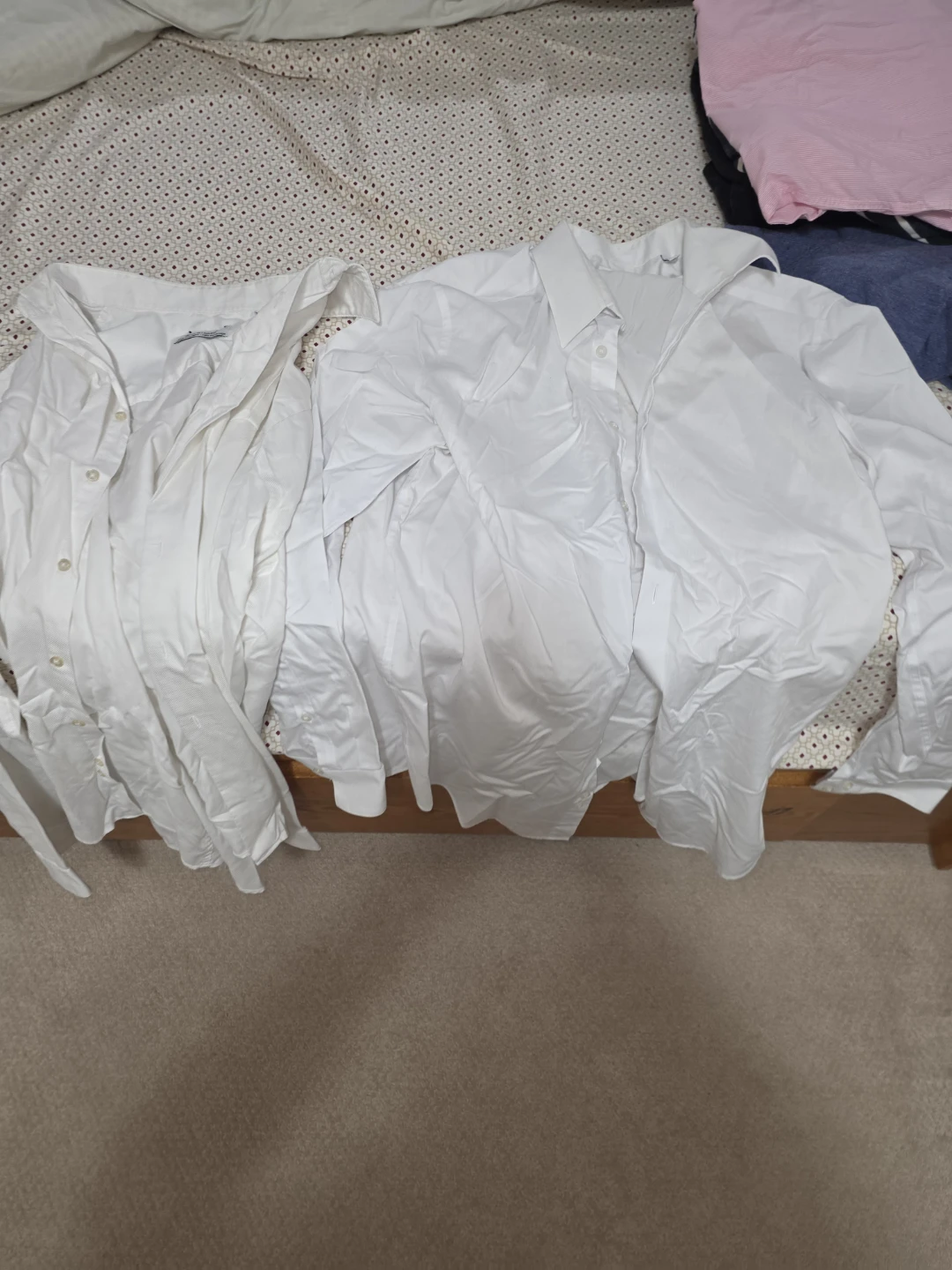 Two Calvin Klein Dress Shirts
