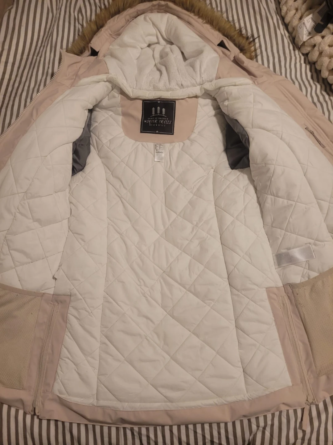 Decathlon Winter Trails Parka - Light Pink - photo 4
