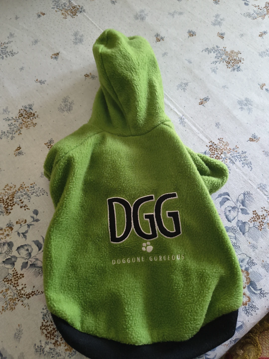DGG Doggone Gorgeous Green Dog Hoodie