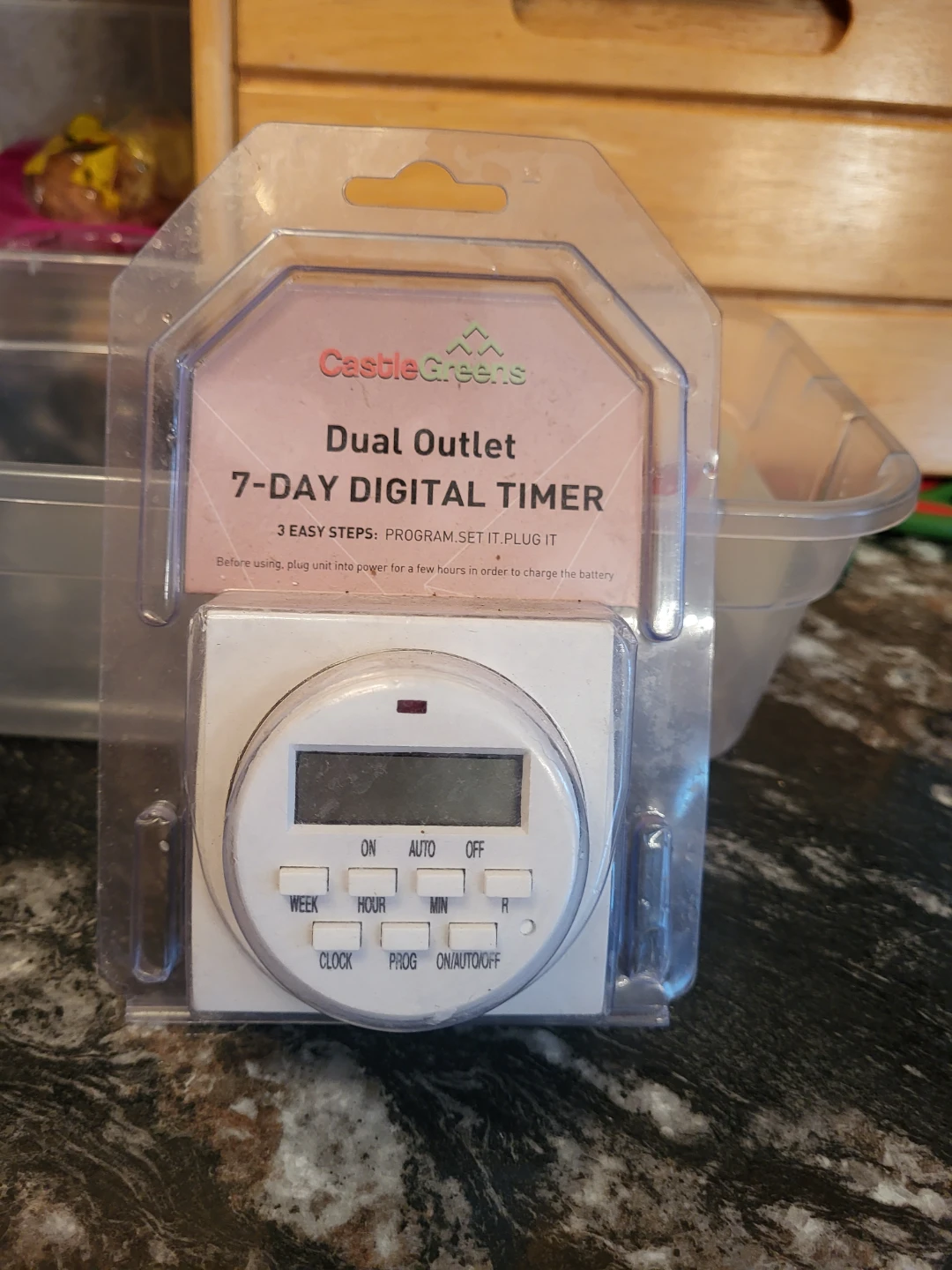 CastleGreens Dual Outlet 7-Day Digital Timer