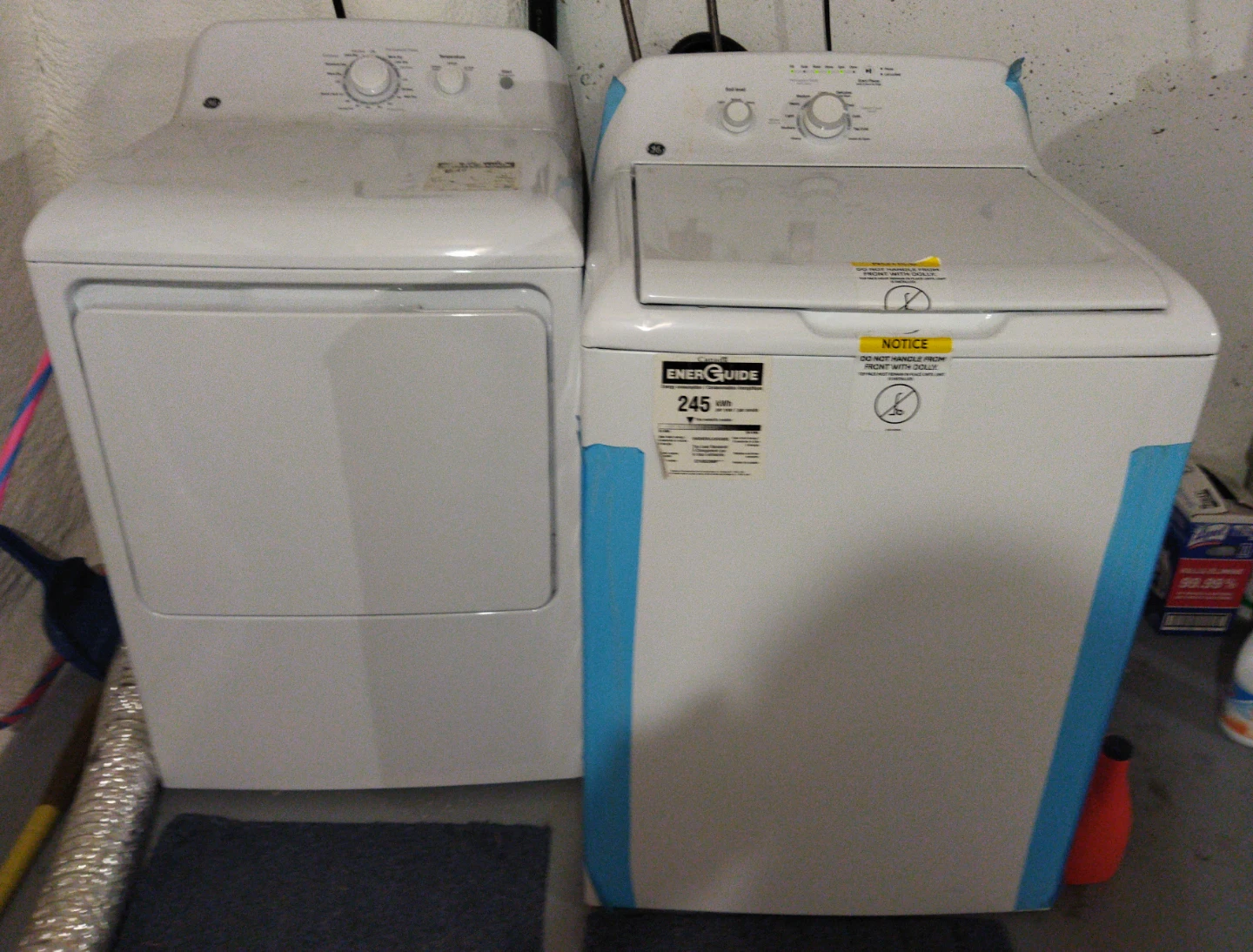 GE Washer and Dryer Set