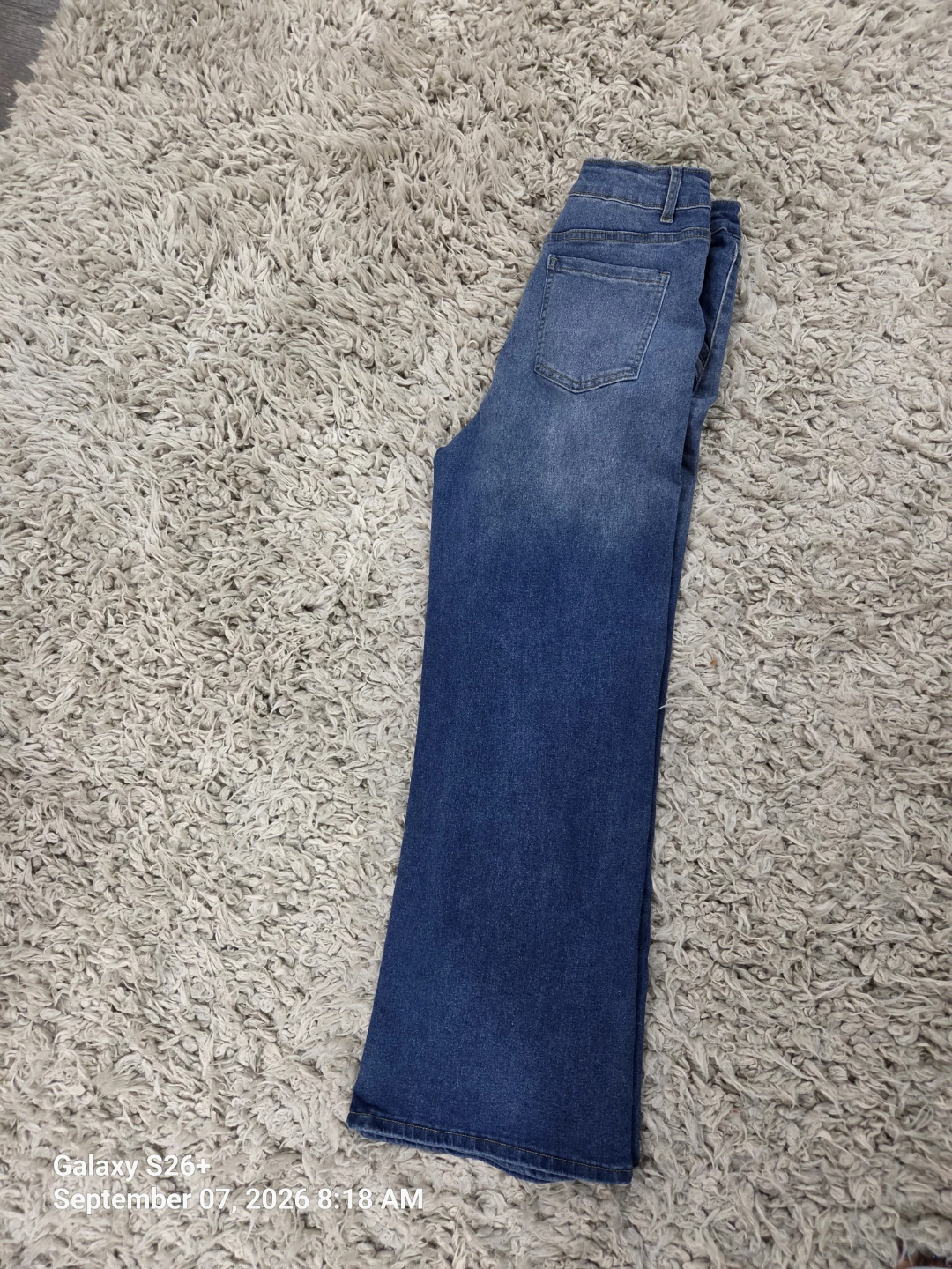 Blue Denim Jeans Size L - photo 3