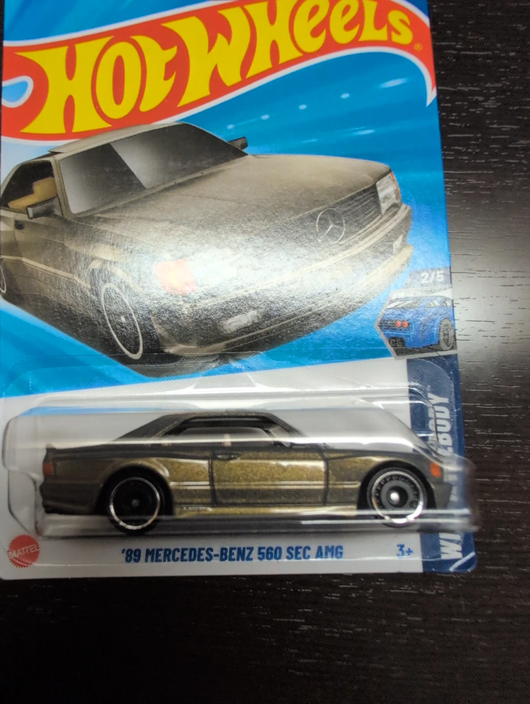 Hot Wheels '89 Mercedes-Benz 560 SEC AMG   – Brand New - photo 2