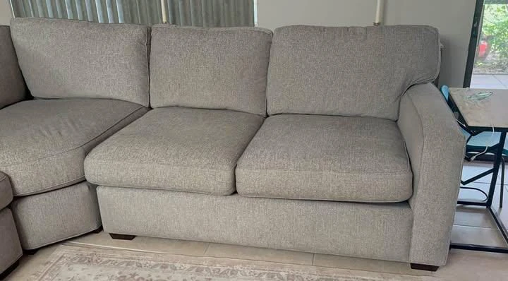 Large Gray Sectional Sofa - photo 3