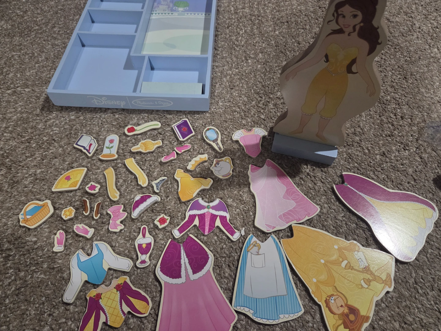 Melissa & Doug Disney Belle Magnetic Dress-Up Set - photo 2