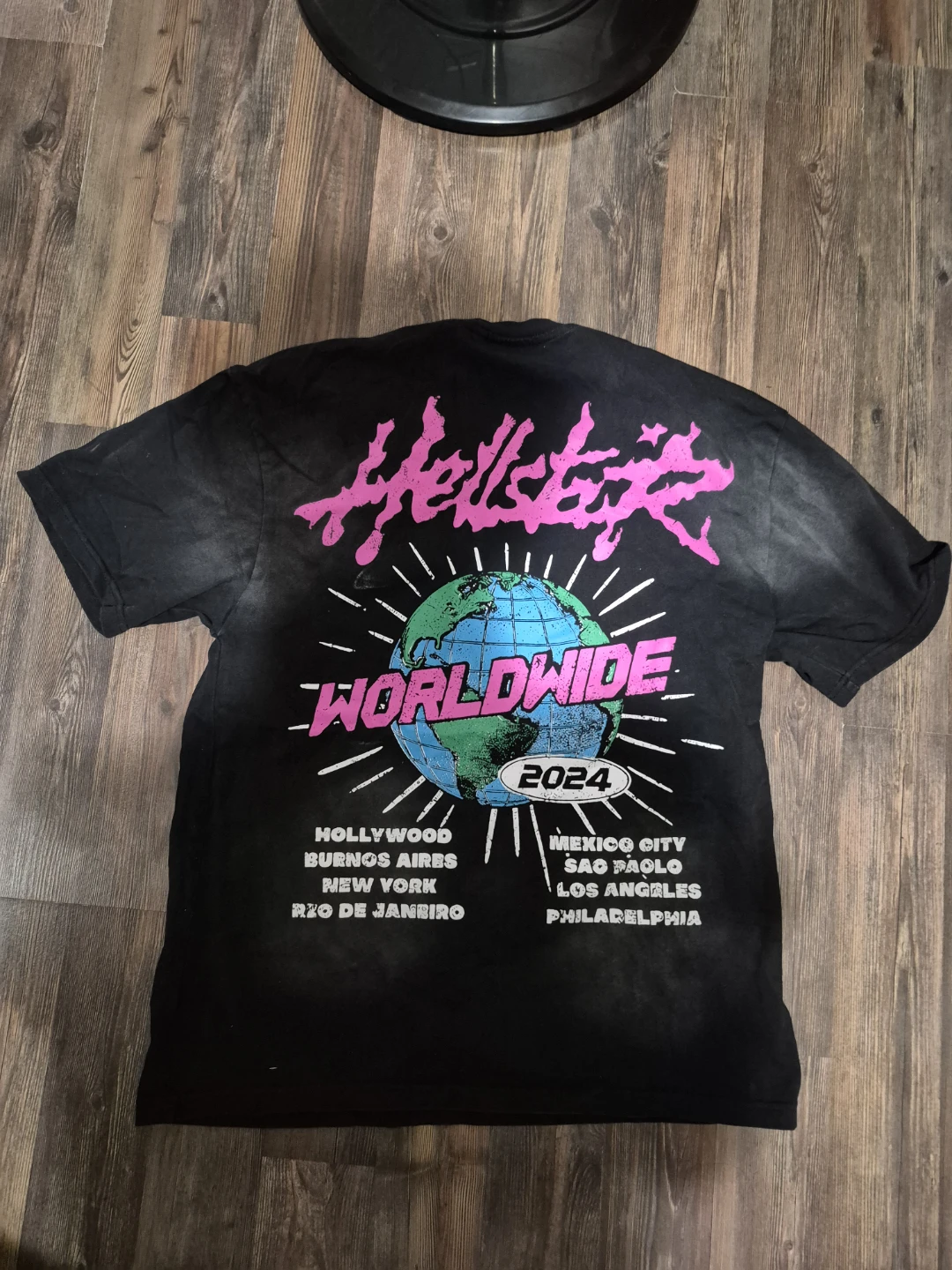 Hellstar Worldwide  Size Medium 2024 Graphic T-Shirt - photo 3