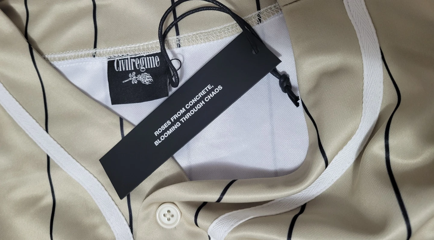 Civil Regime Baseball Jersey Tan XL - photo 3
