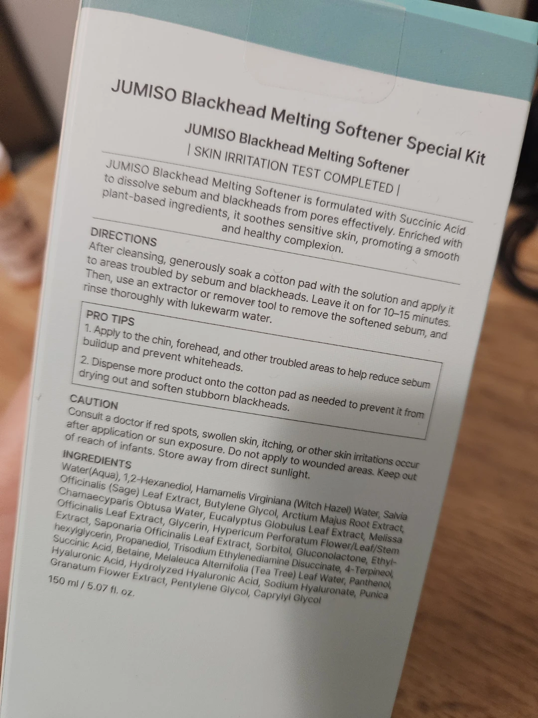 JUMISO Blackhead Melting Softener Special Kit - photo 3