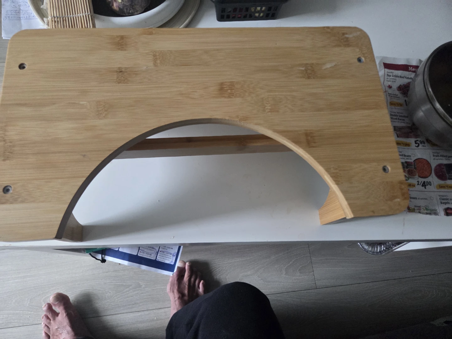 Bamboo Toilet Stool - photo 5