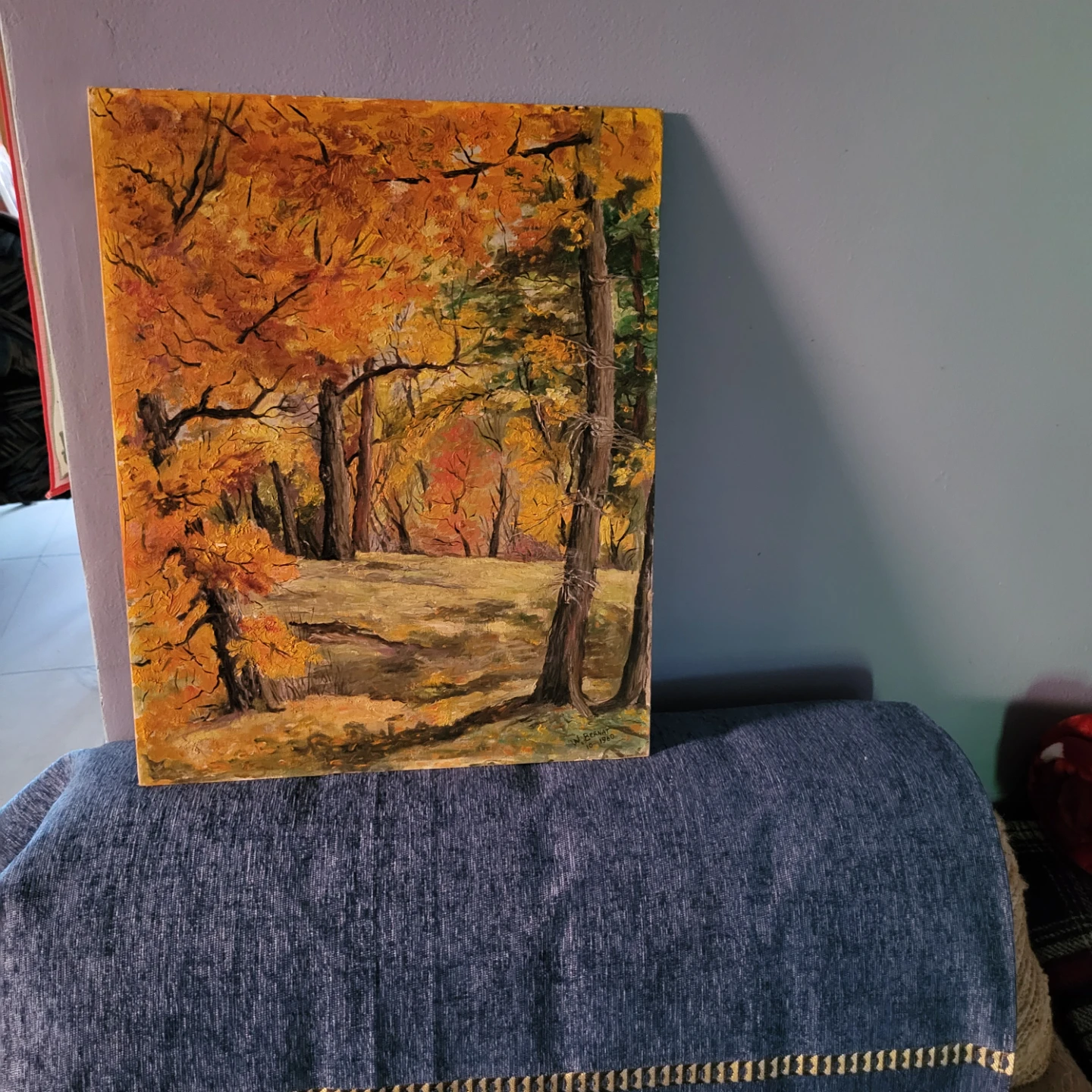 M. Grumbacher Academy Canvas Panel Painting