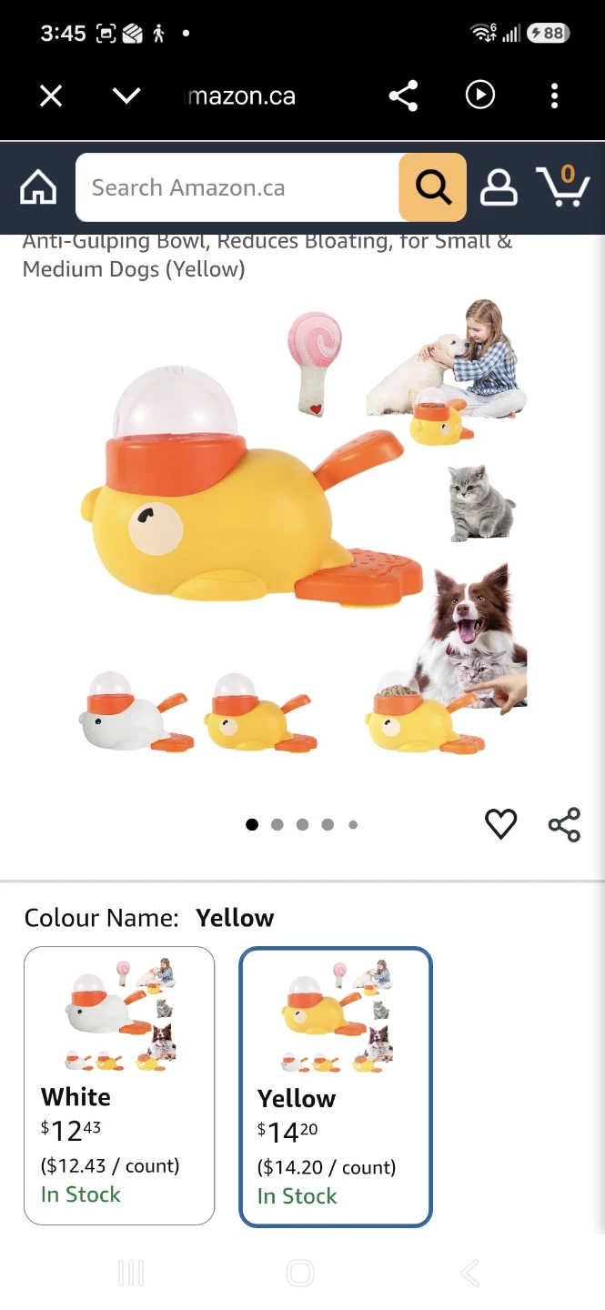 Treat Dispenser,  duck, pink,  twirl, price per each - photo 2