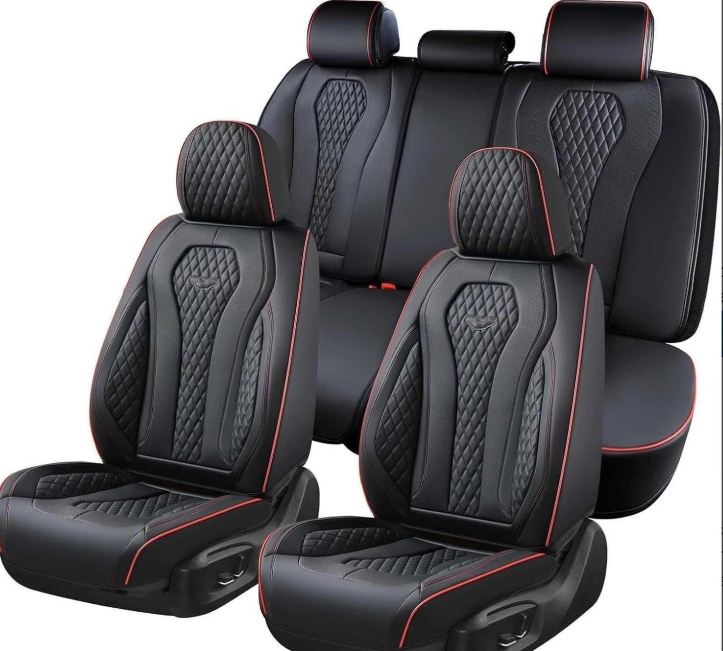 Coverado Leather Seat Covers Full Set( Brand New)