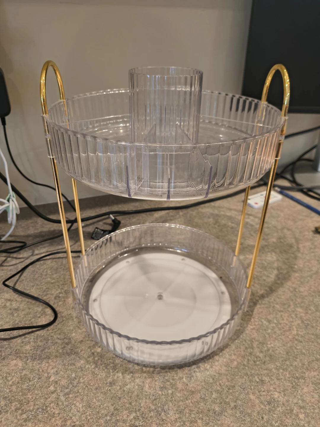 Rotating Organizer for Makeup, Skincare, Etc.