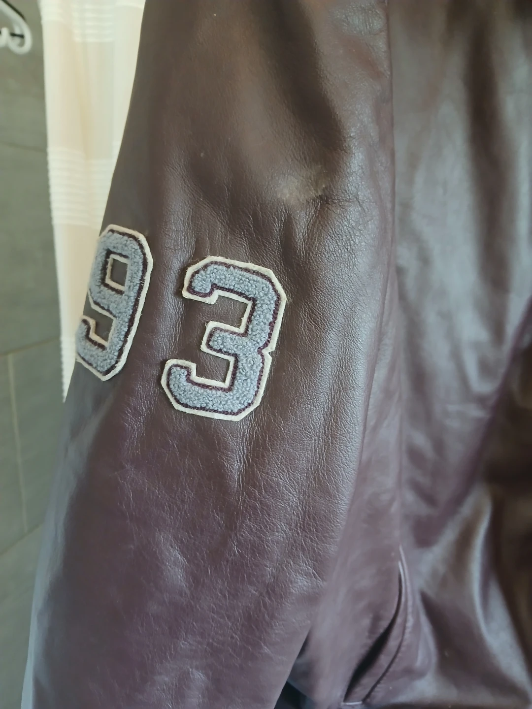 Vintage McMaster University Leather Varsity Jacket - photo 3