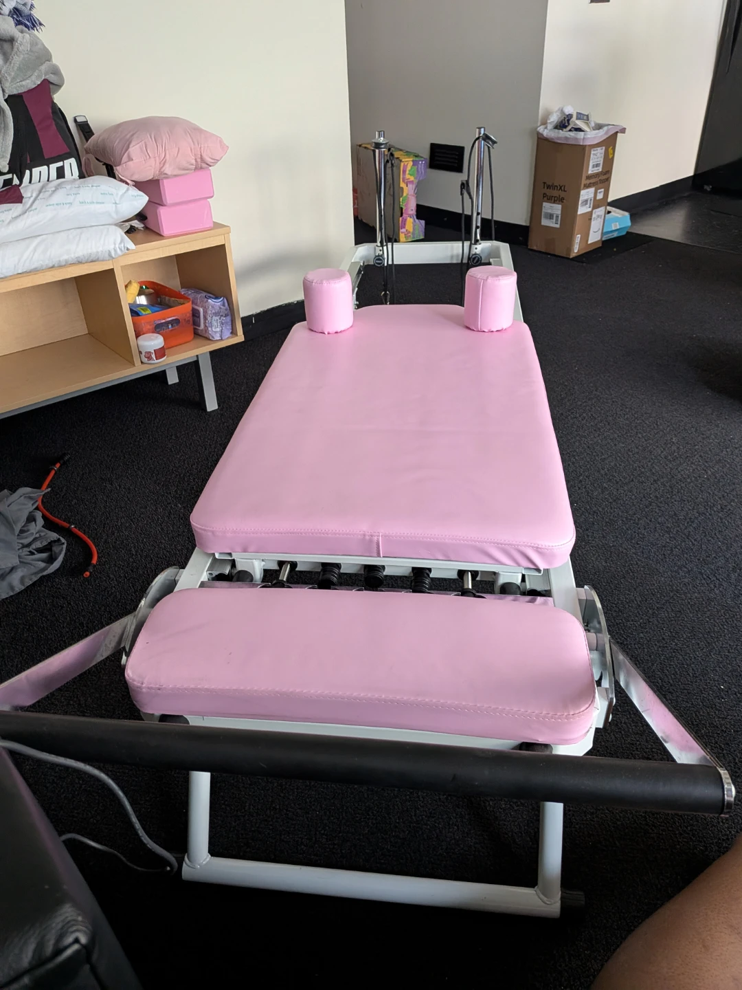 🏈 Pink Pilates Reformer Machine - photo 5