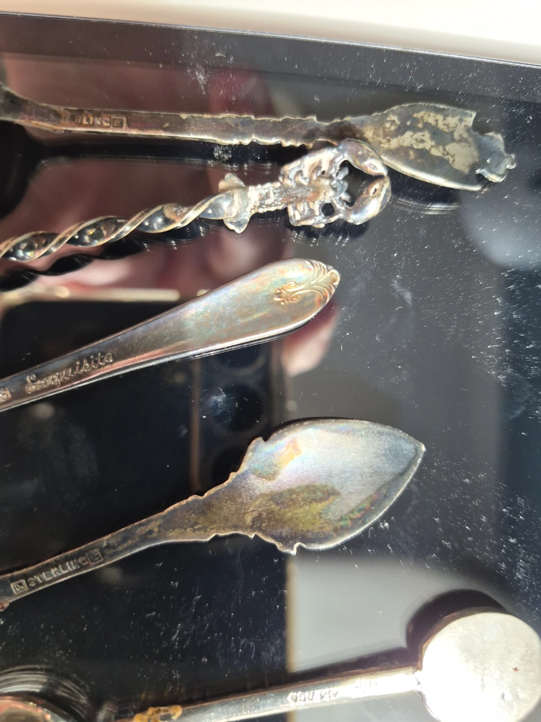 Set of 5 Decorative Collector Souvenir Spoons - photo 3