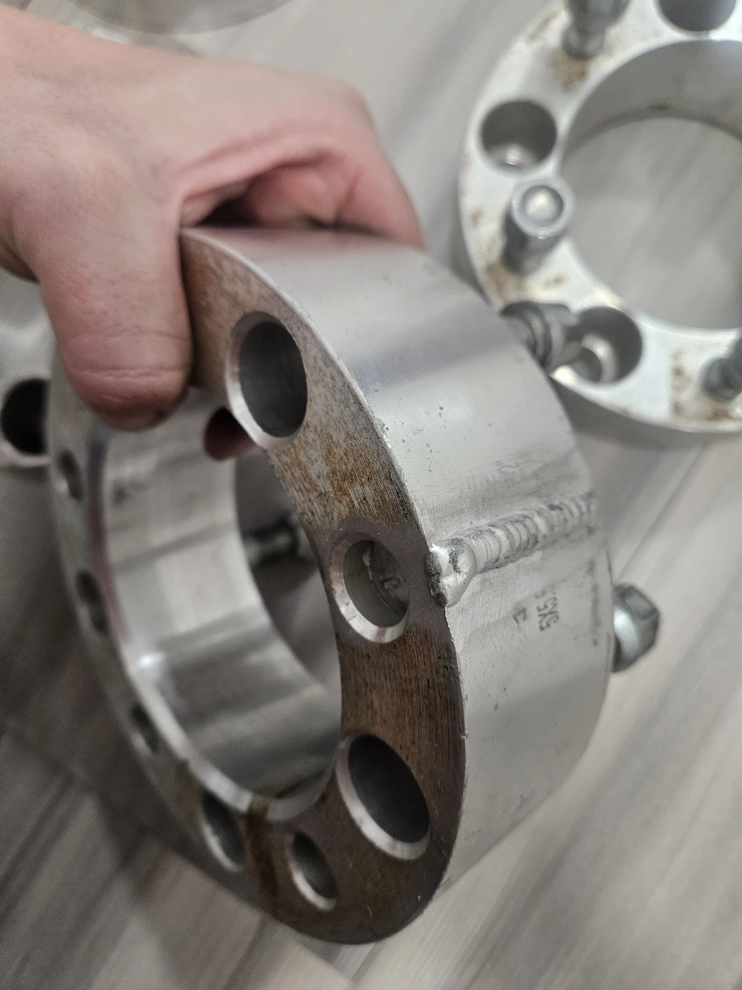 Set of 4 Wheel Spacers 5x5 Bolt Pattern 2 Inch - photo 4