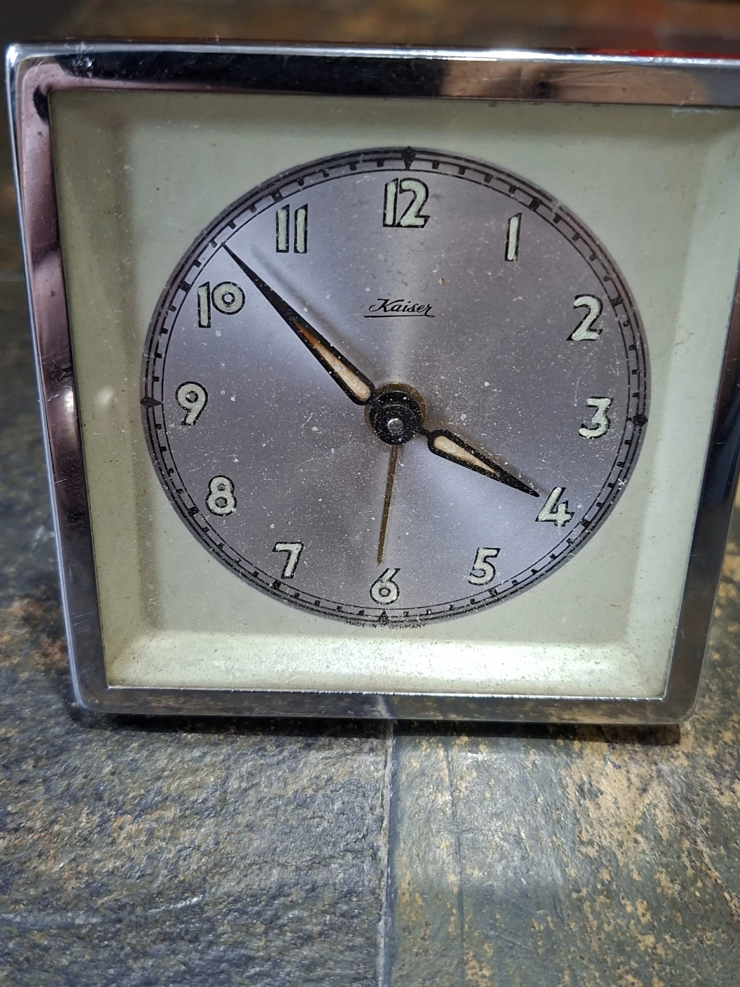 Vintage Kaiser Alarm Clock Made in Germany