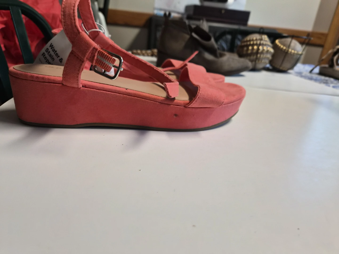 Old Navy Coral Platform Sandals - photo 2