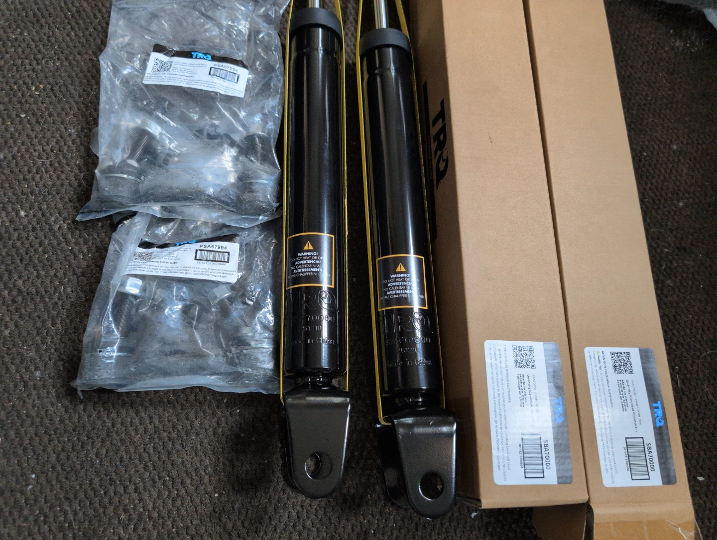 TRQ Rear Shock Absorbers and Sway Bar Links - photo 3