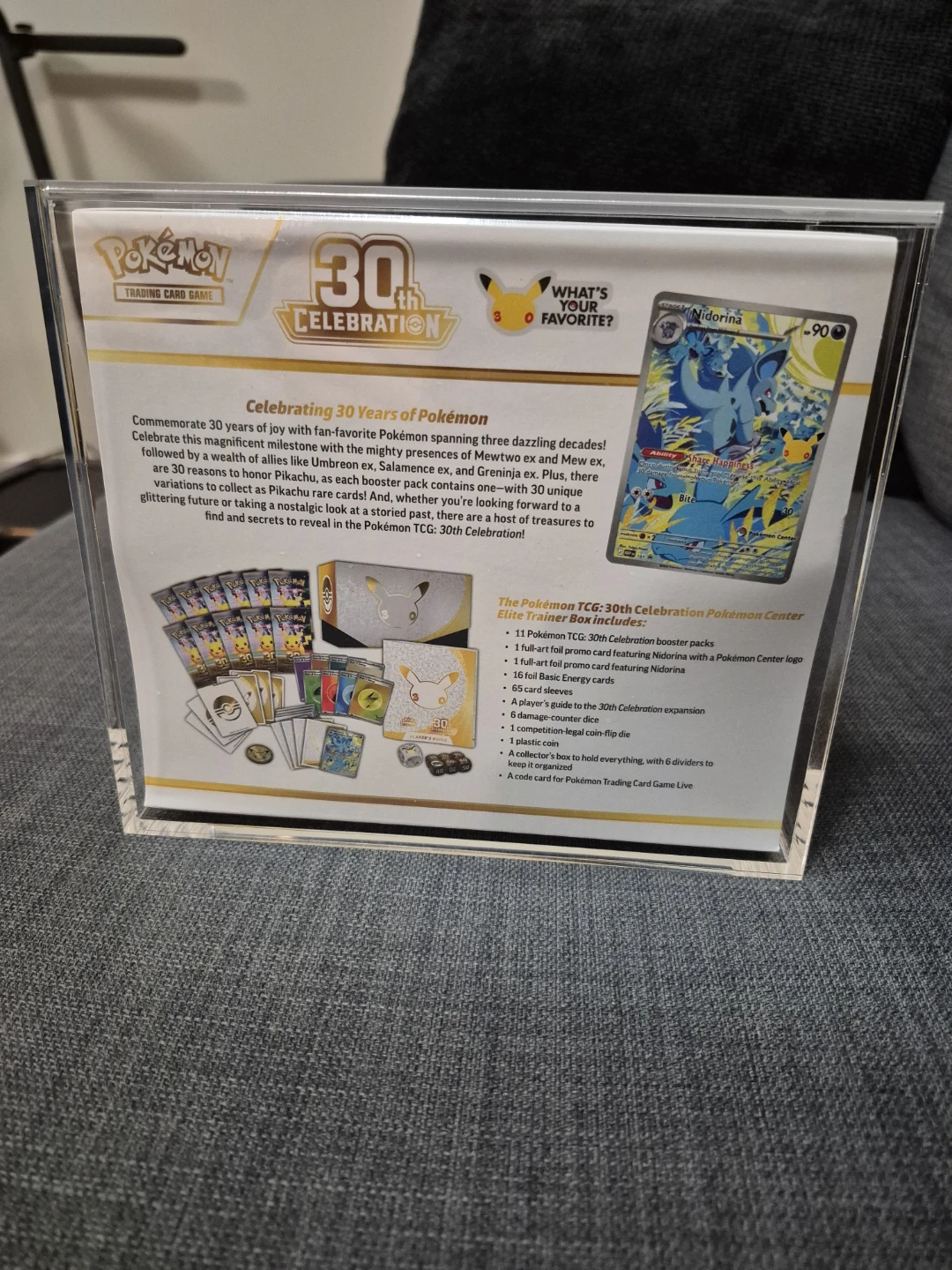 Pokemon Center 30th Celebration Elite Trainer Box - photo 2