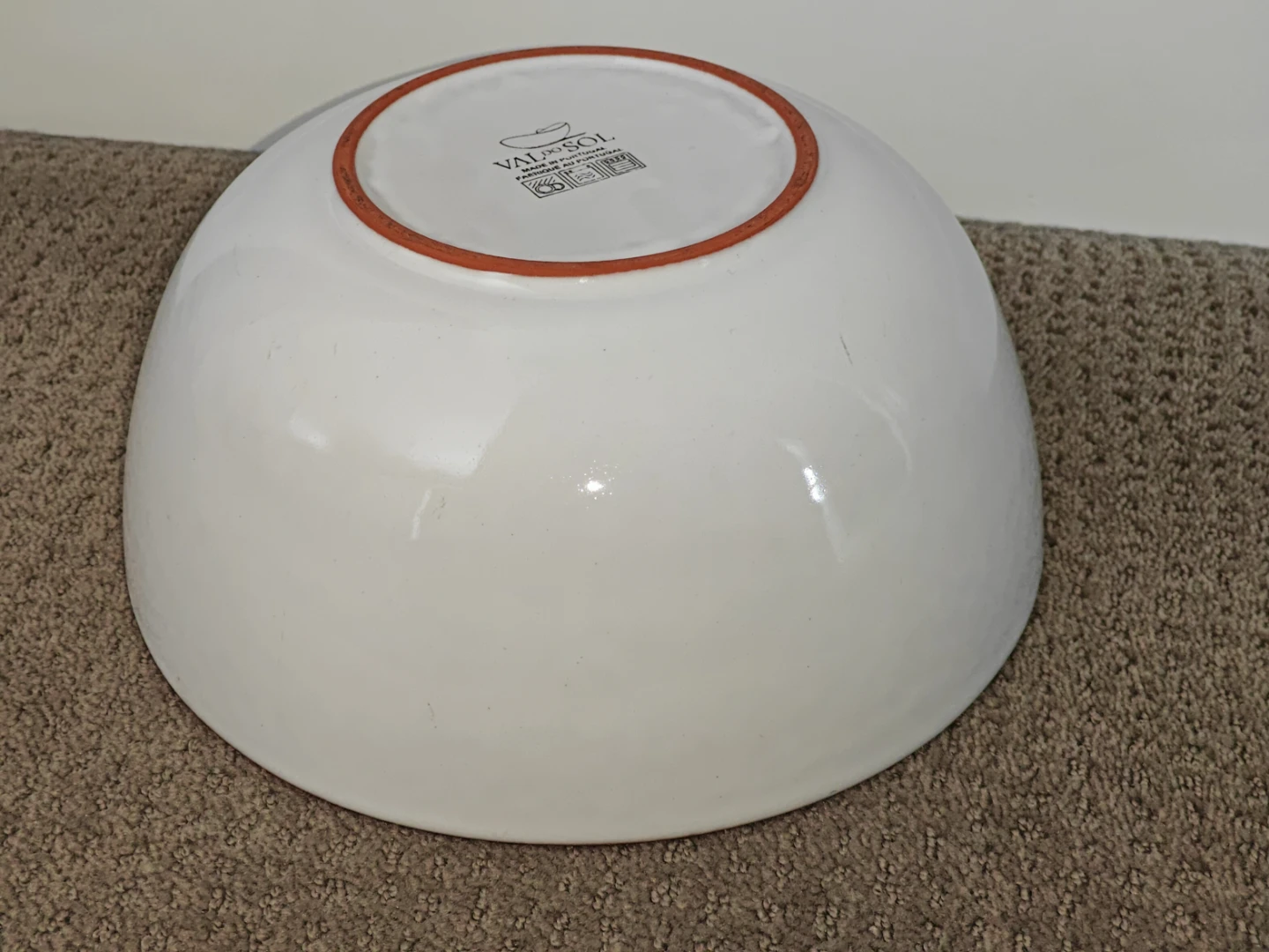Val Do Sol Large Serving Oven Bowl - Portugal - 10" (D) x 5" (H) - photo 5