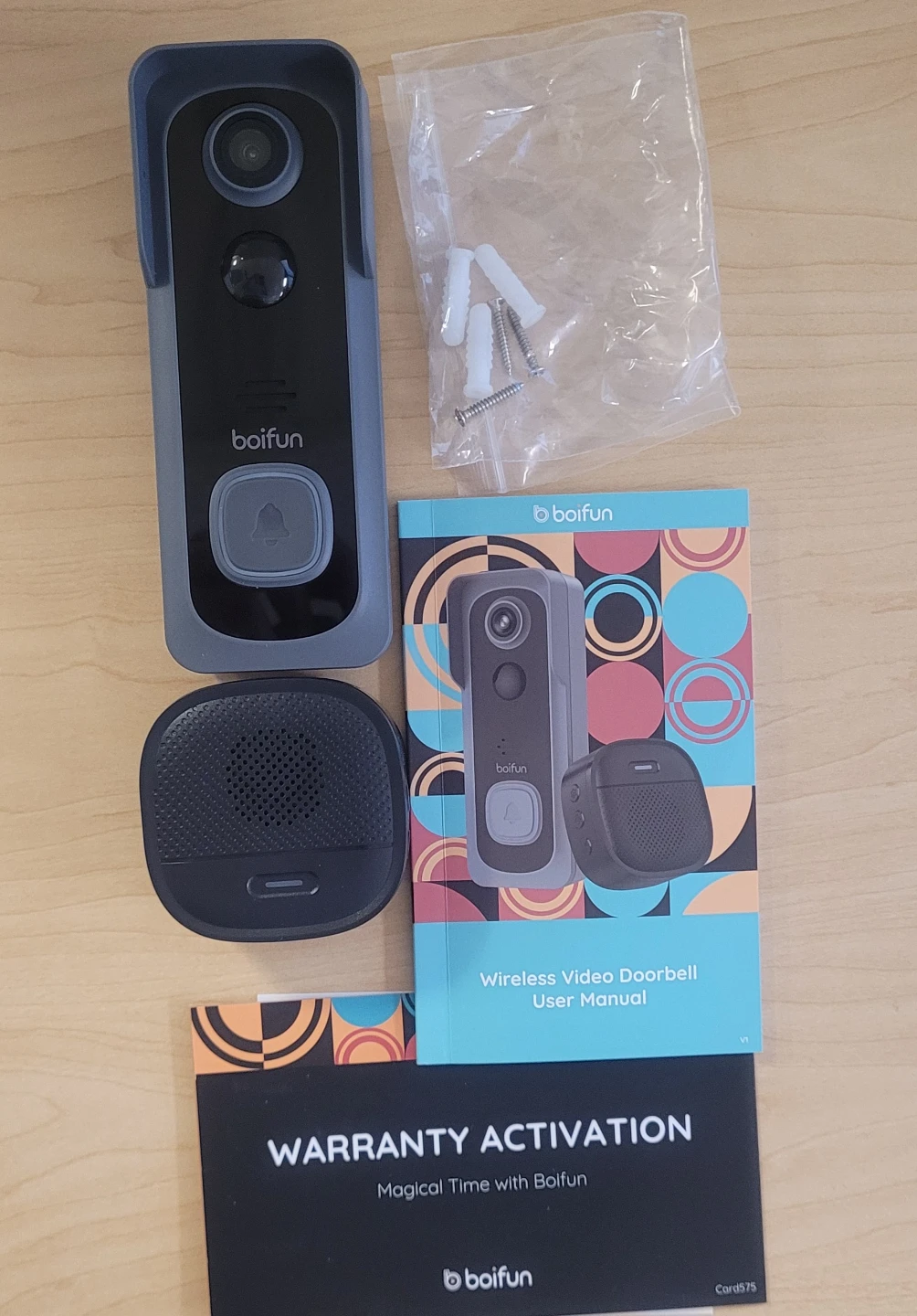 BOIFUN Video Doorbell - 2K HD, 166° Wide View, No Subscription, - photo 4