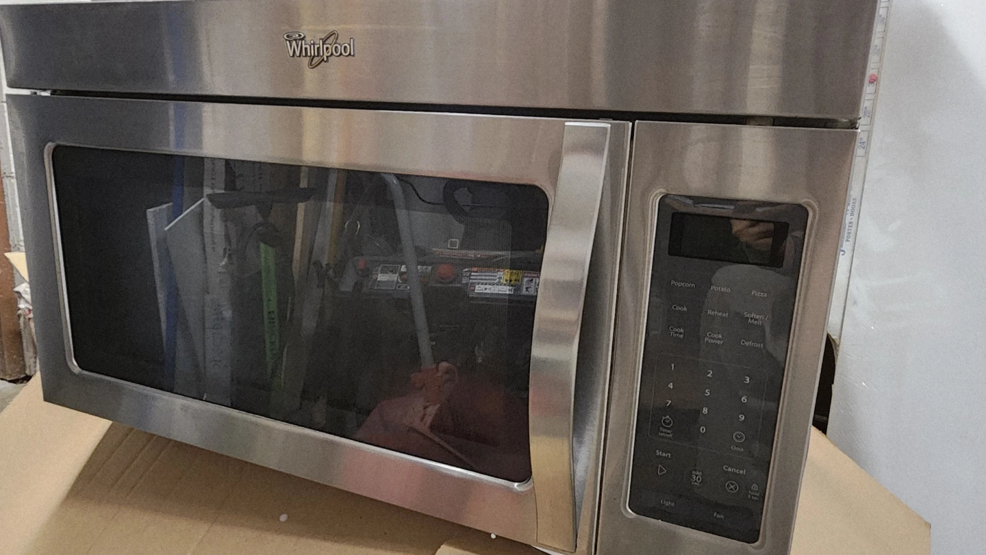 Whirlpool Stainless Steel Microwave