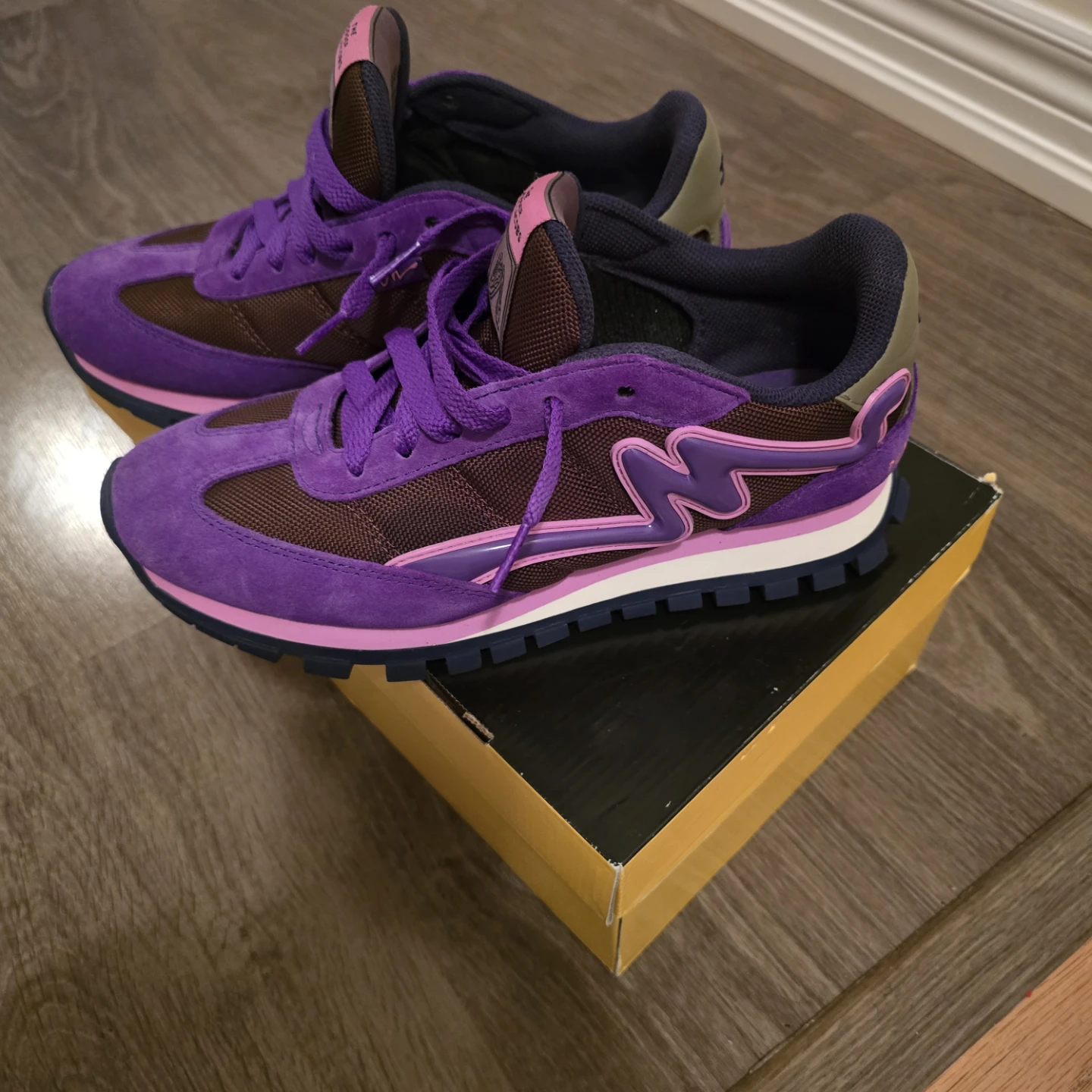 Marc Jacobs The Jogger Purple Sneakers Size 38 - photo 2