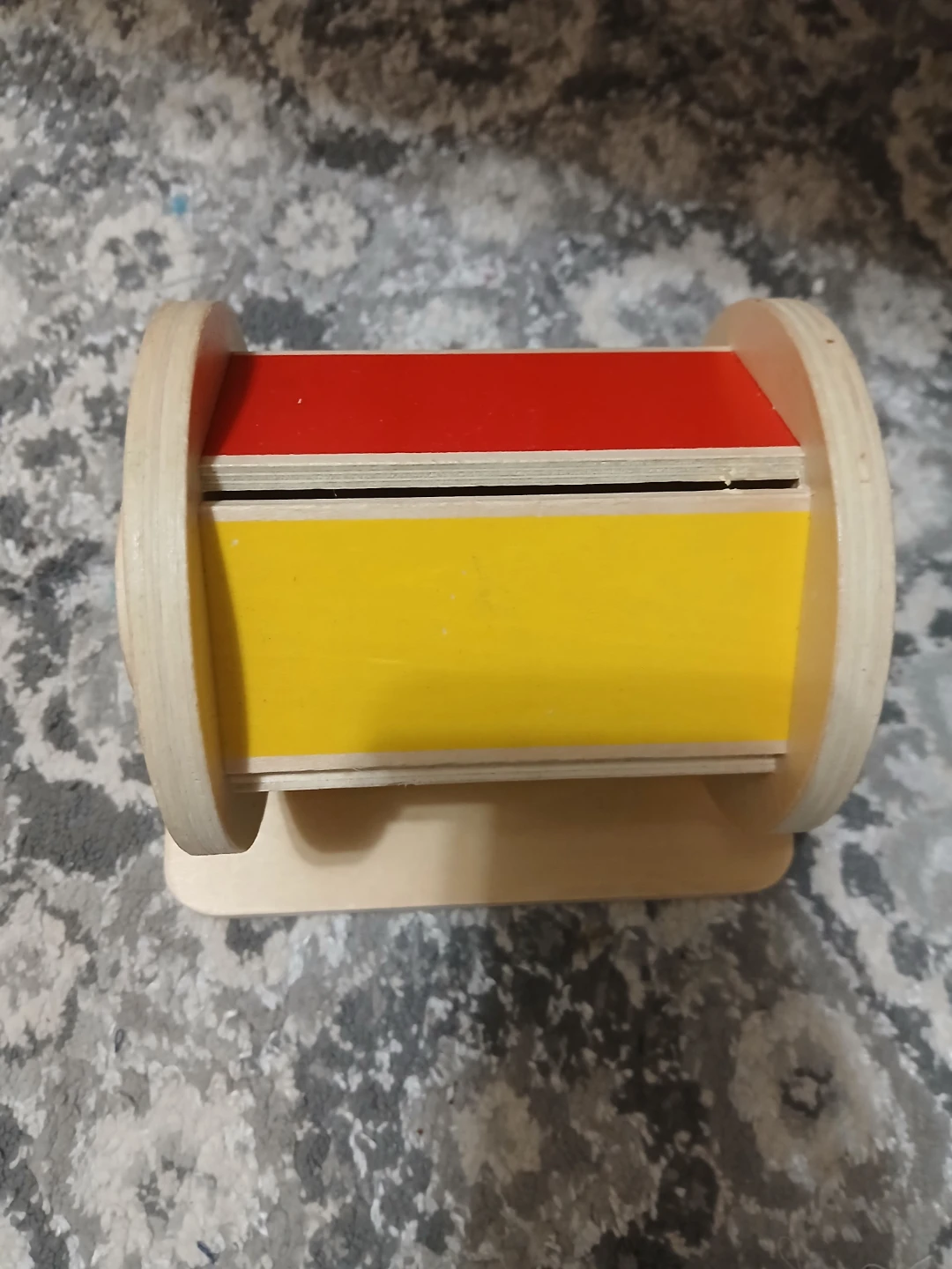 Wooden Montessori Spinning Drum🏈