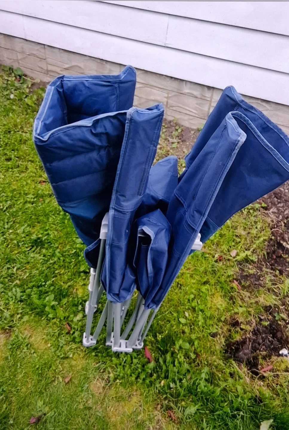 Blue Folding Camping Cot - photo 4
