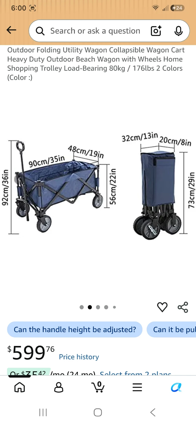 Collapsible Outdoor Utility Wagon - photo 2