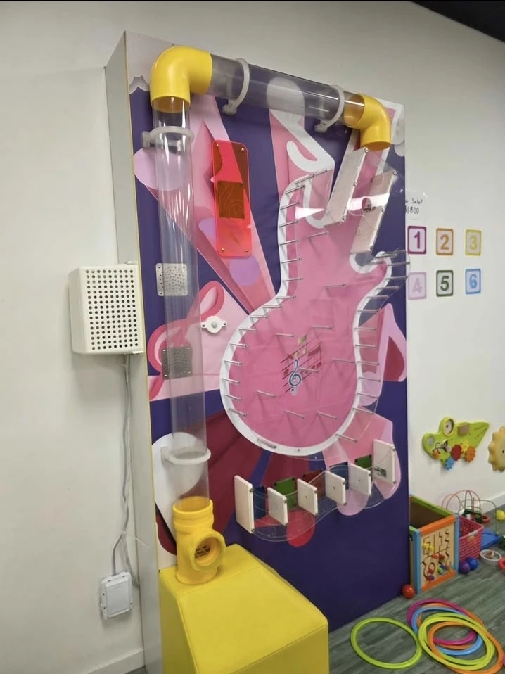 Wall-mounted guitar music activity board - photo 4