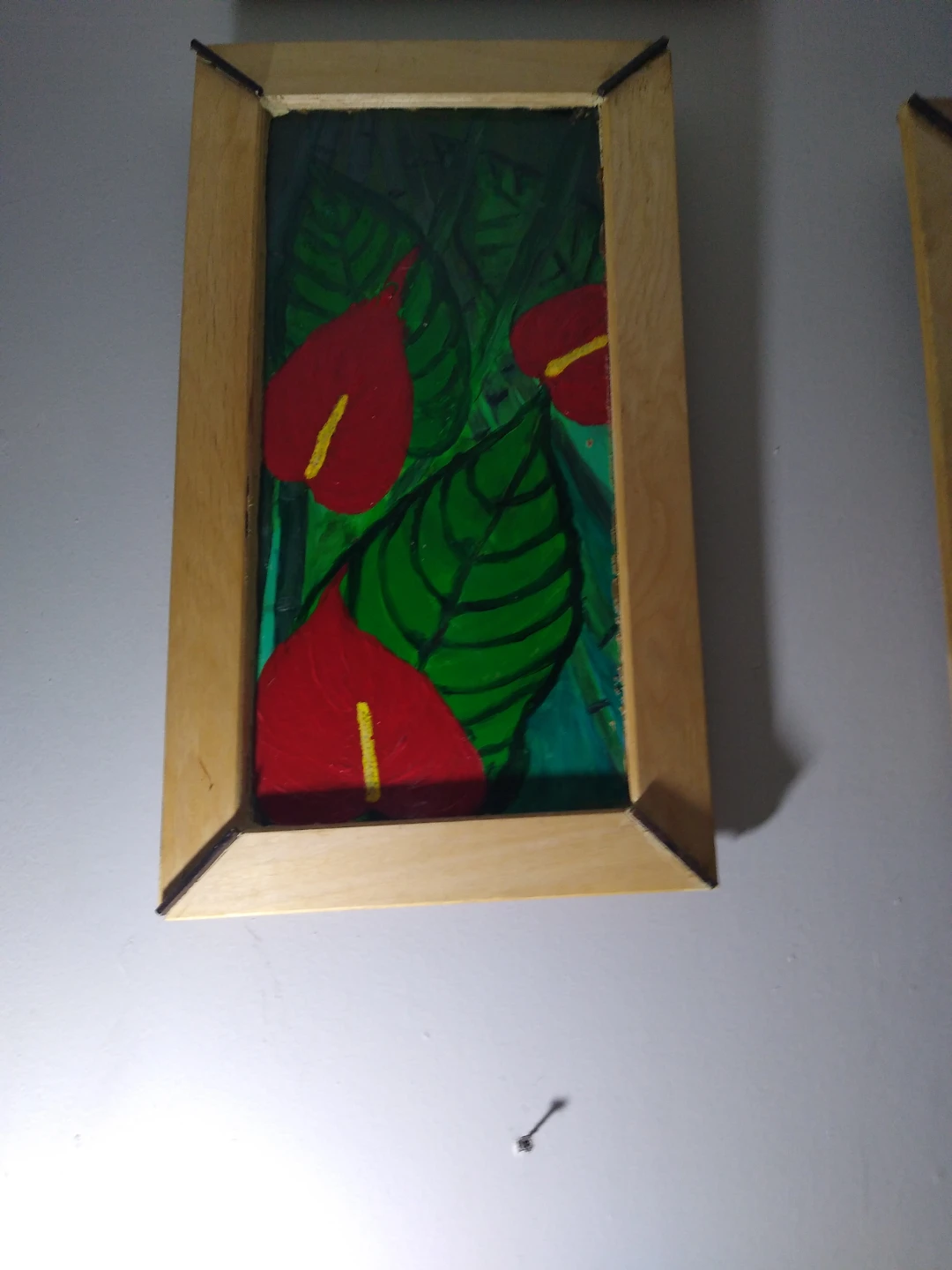 Original one of a kind heliconia and anthurium - photo 4