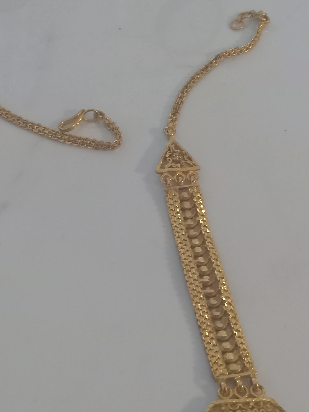 Gold-Tone Multi-Layer Statement Necklace - photo 5