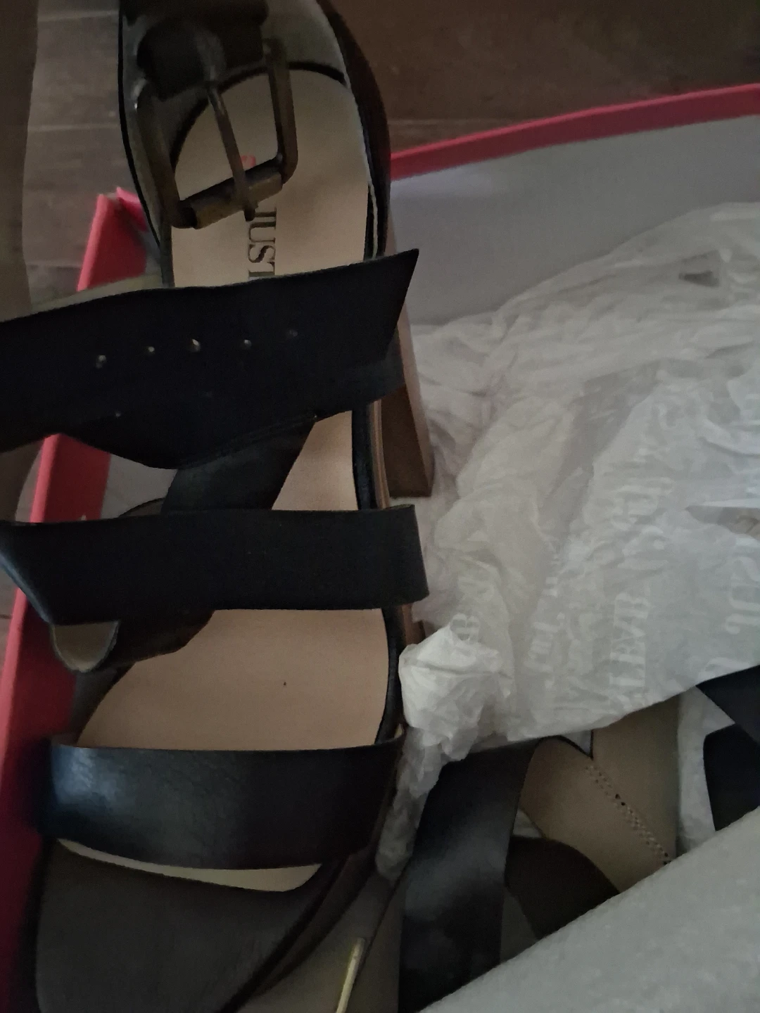 JustFab Isabeau Black Wedges - photo 3