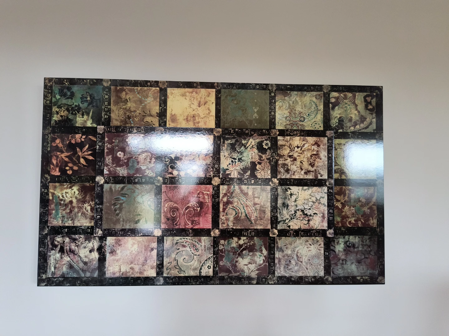 Large Mosaic Style Wall Art