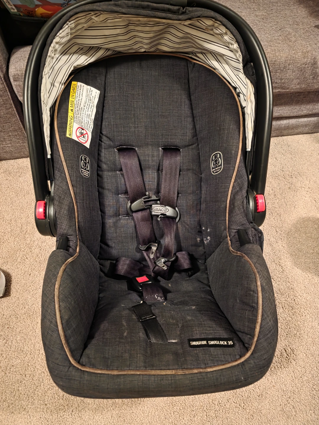Graco SnugRide SnugLock 35 Infant Car Seat - photo 3