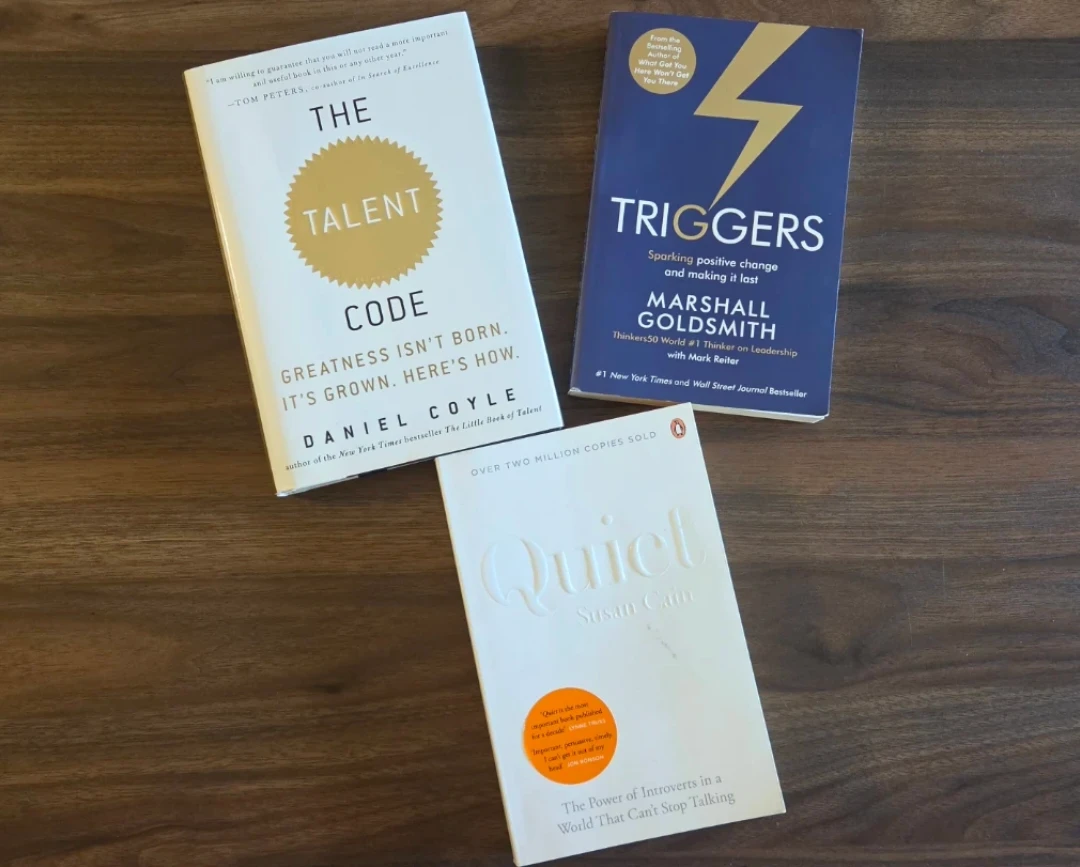 Set of 3 Self-Improvement Books