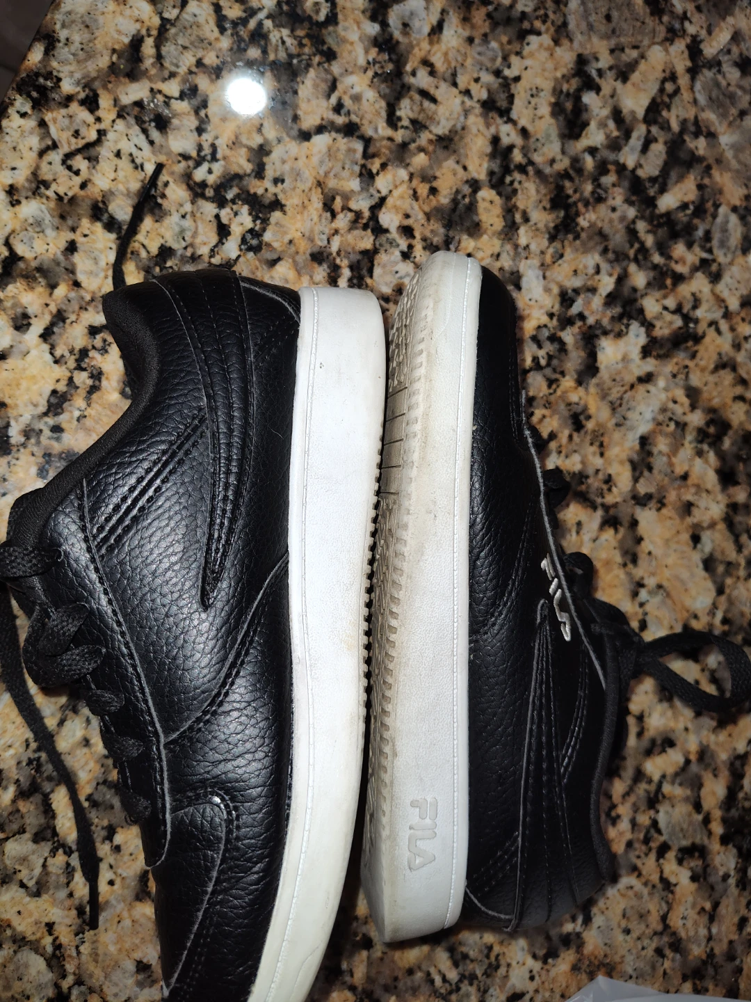 Fila Black Sneakers Size US 4