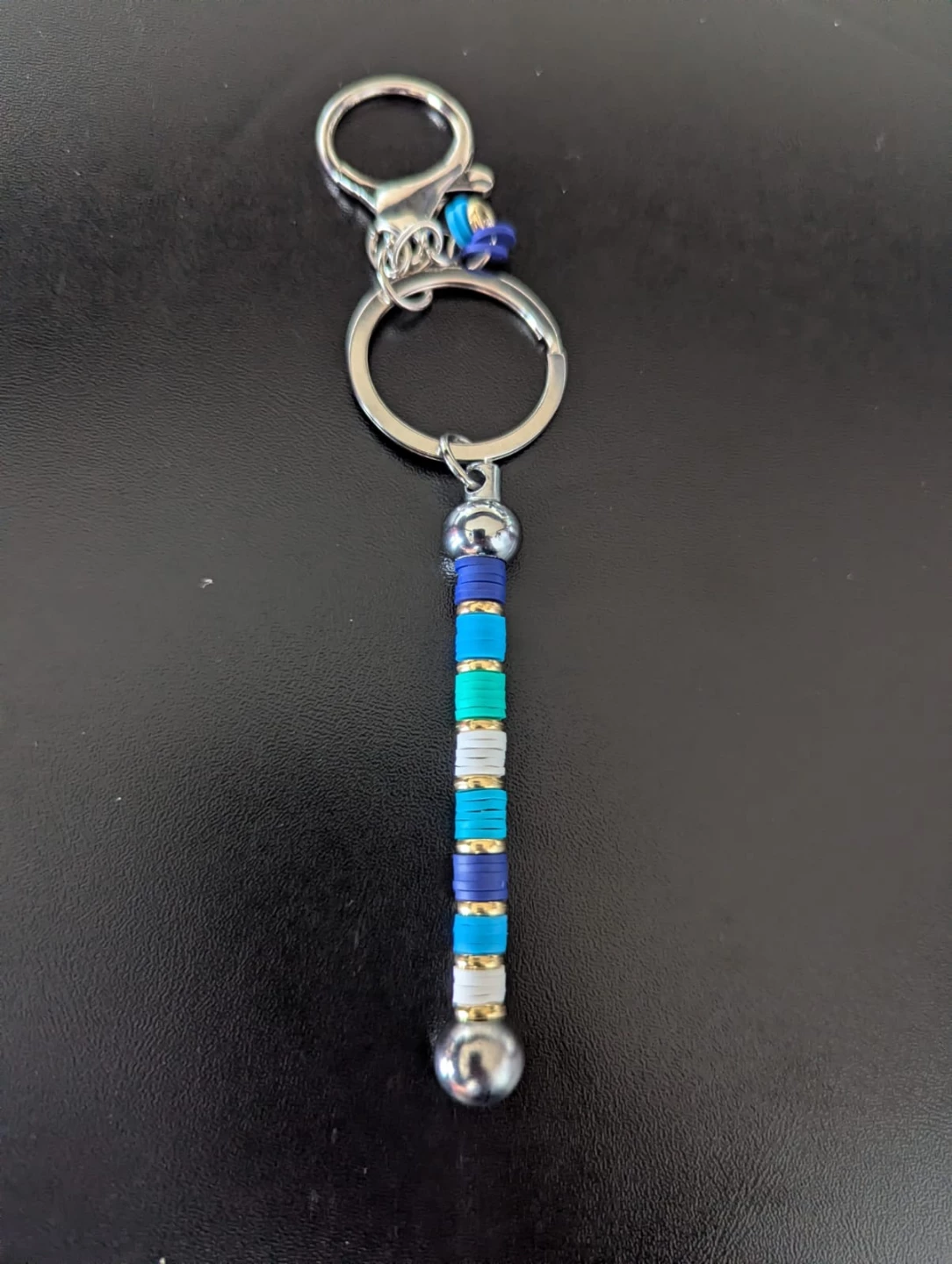 Beaded Keychain Multi-colour🏈