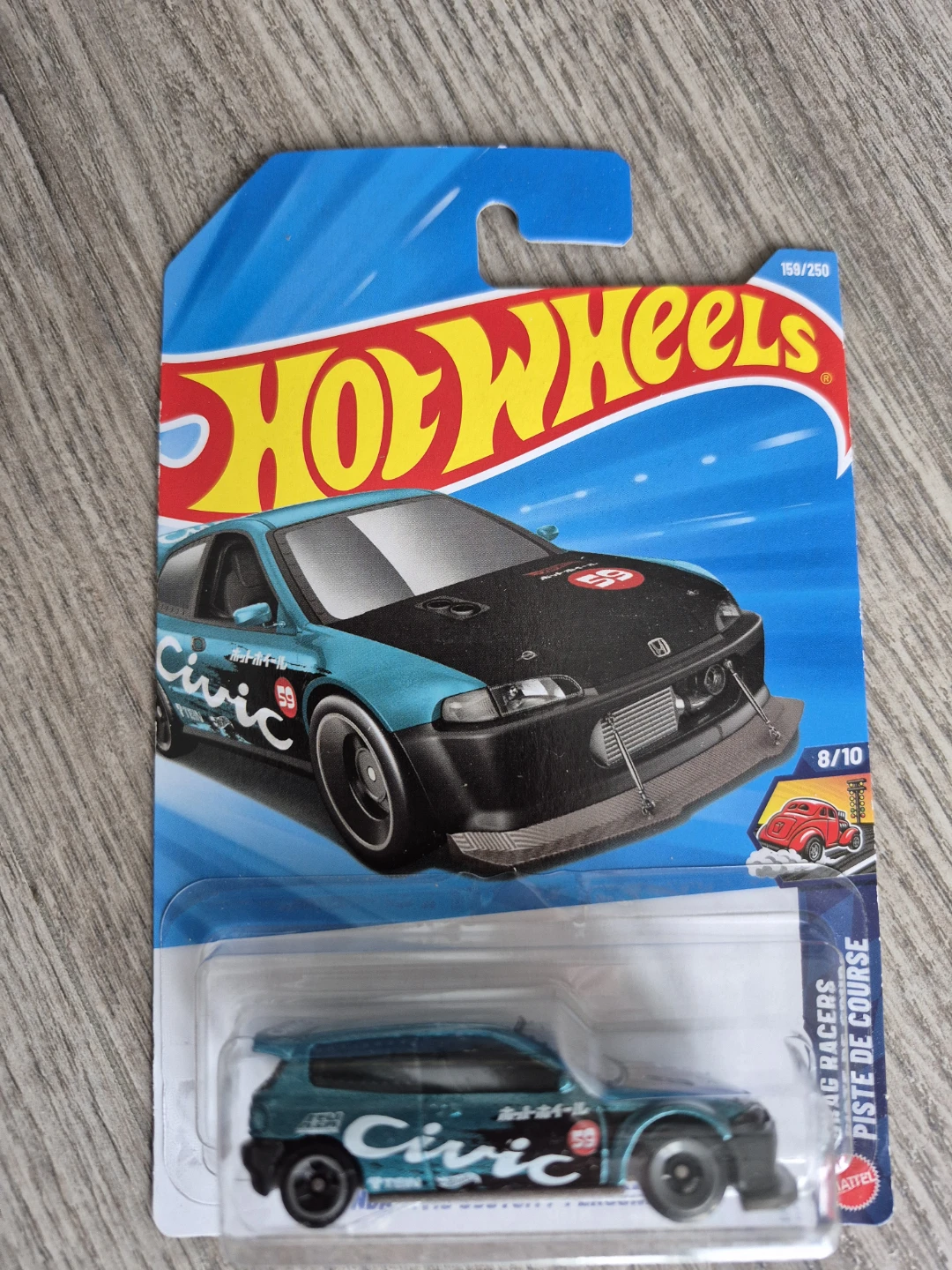 Hot Wheels Honda Civic EG Drag Racer