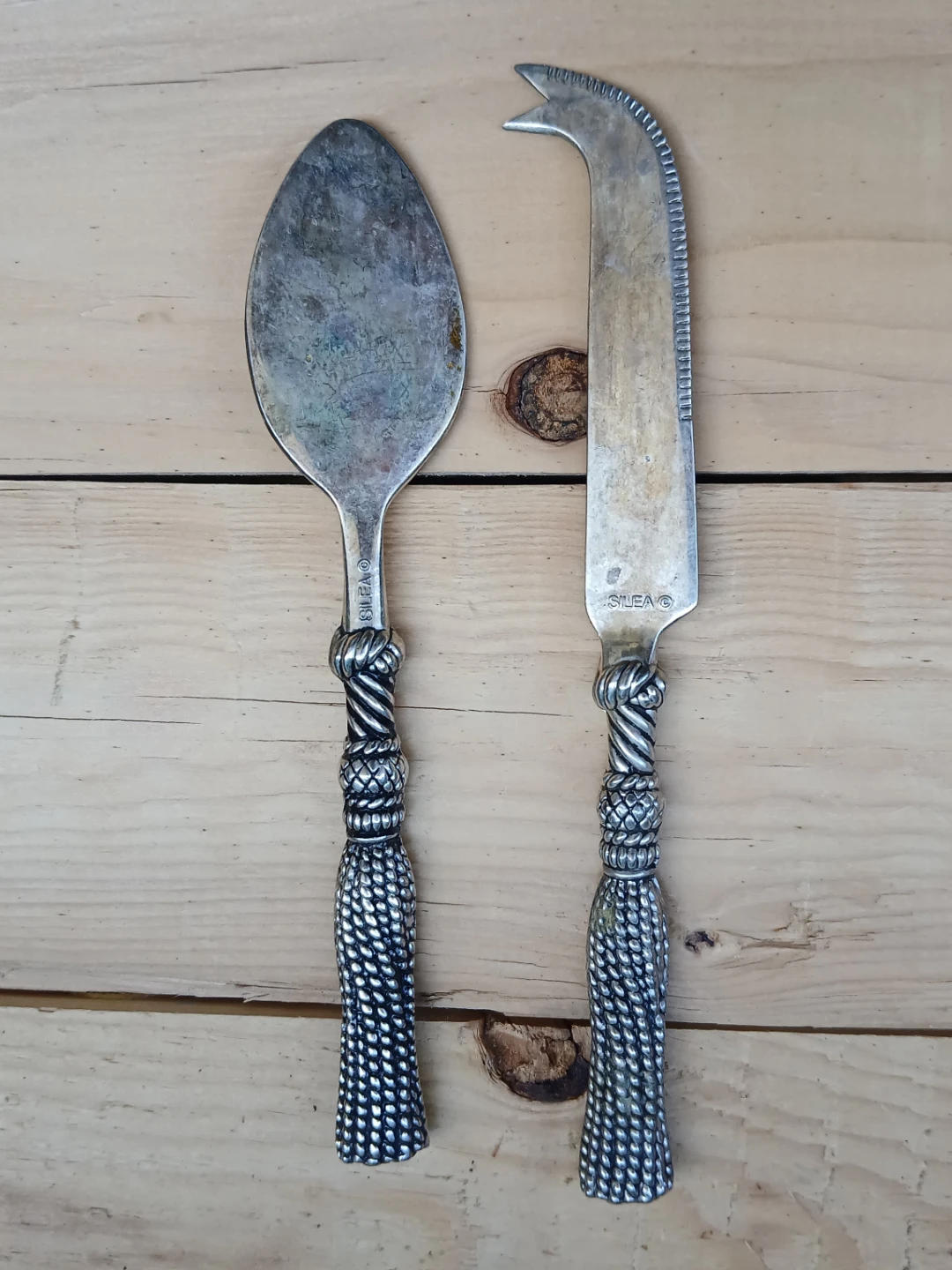 Silea Vintage Silver Plated Serving Set - photo 2