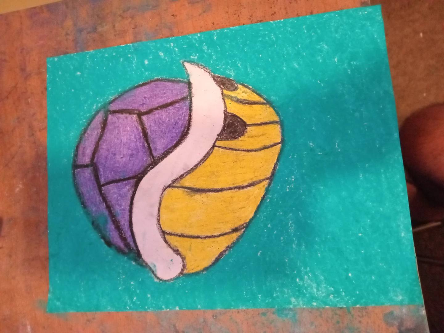 Kappa Shell Drawing Illustration by Custom artist