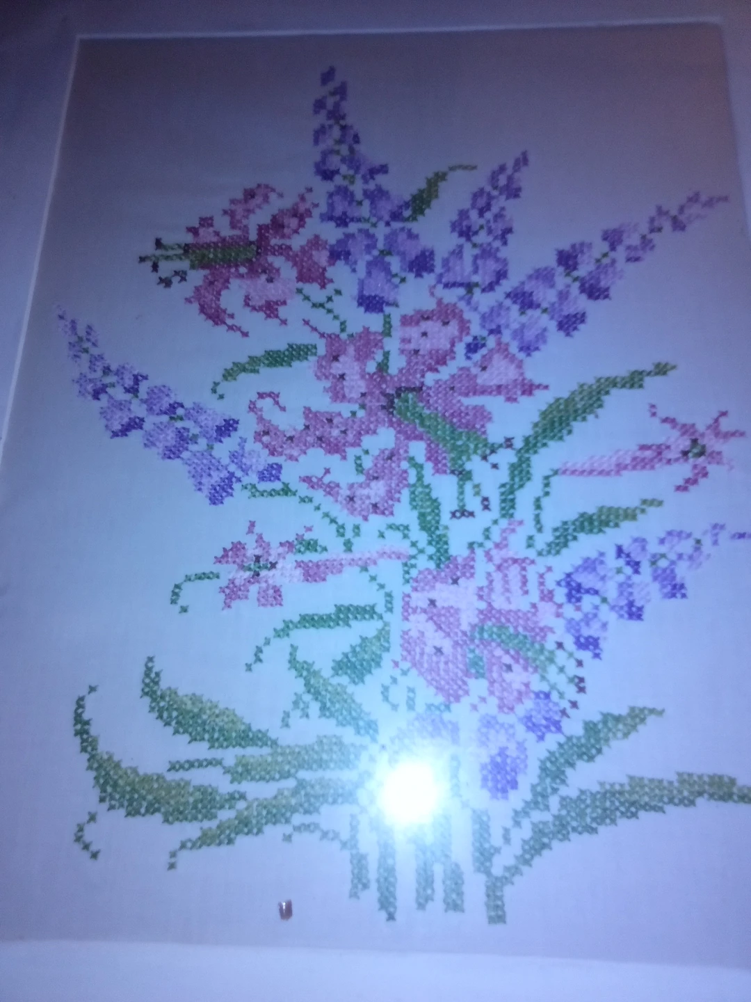Needle Point Picture in Frame - photo 2