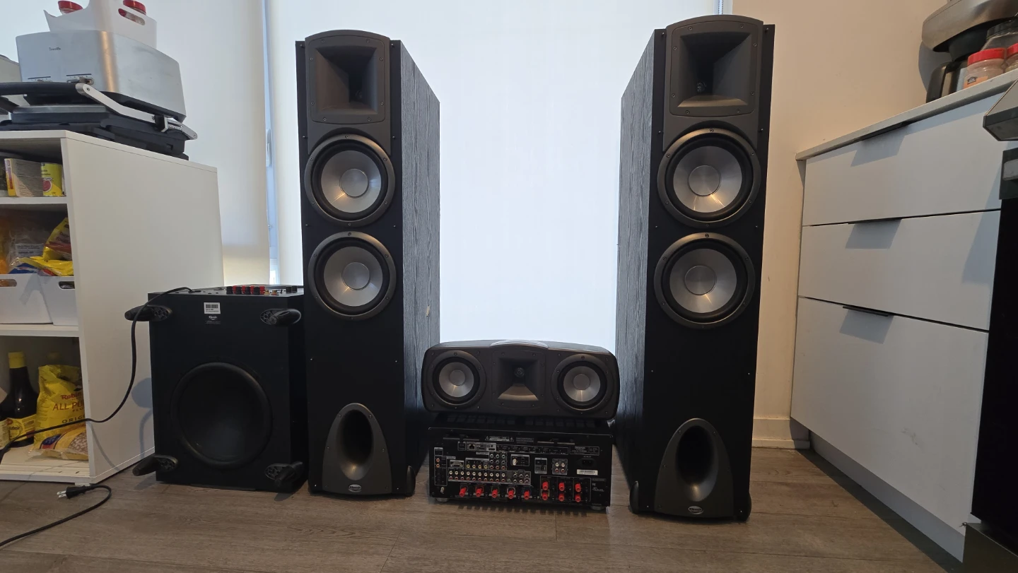 Complete 3.1 HTS - Klipsch Synergy Speakers + Onkyo THX Receiver - photo 2