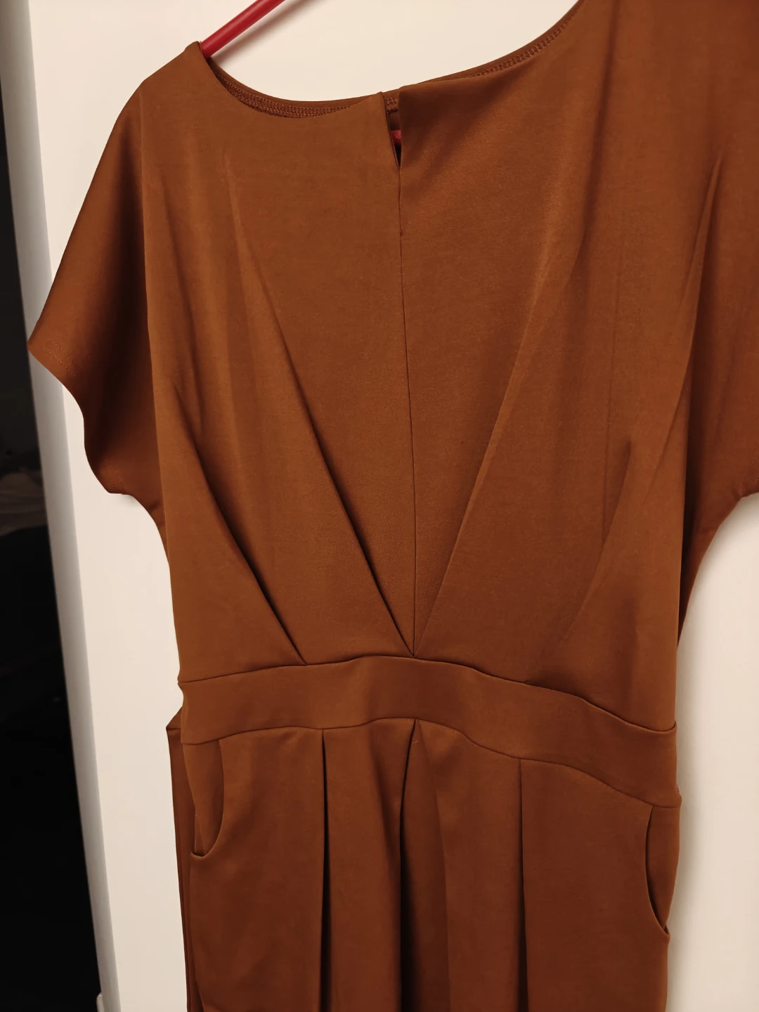 Orange belted dress - photo 2