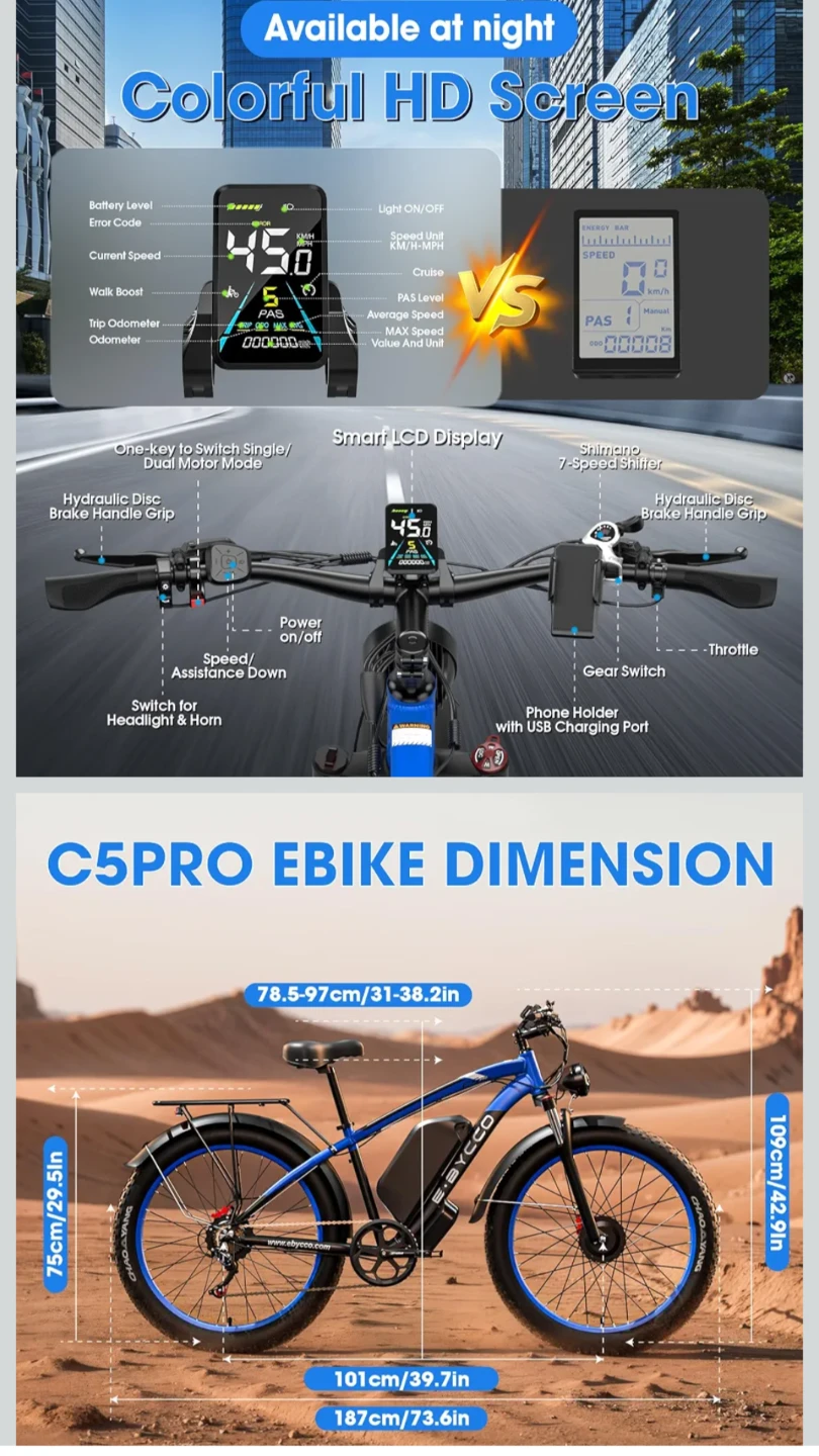 BRAND NEW E-Bycco C5Pro Electric Bike - photo 4